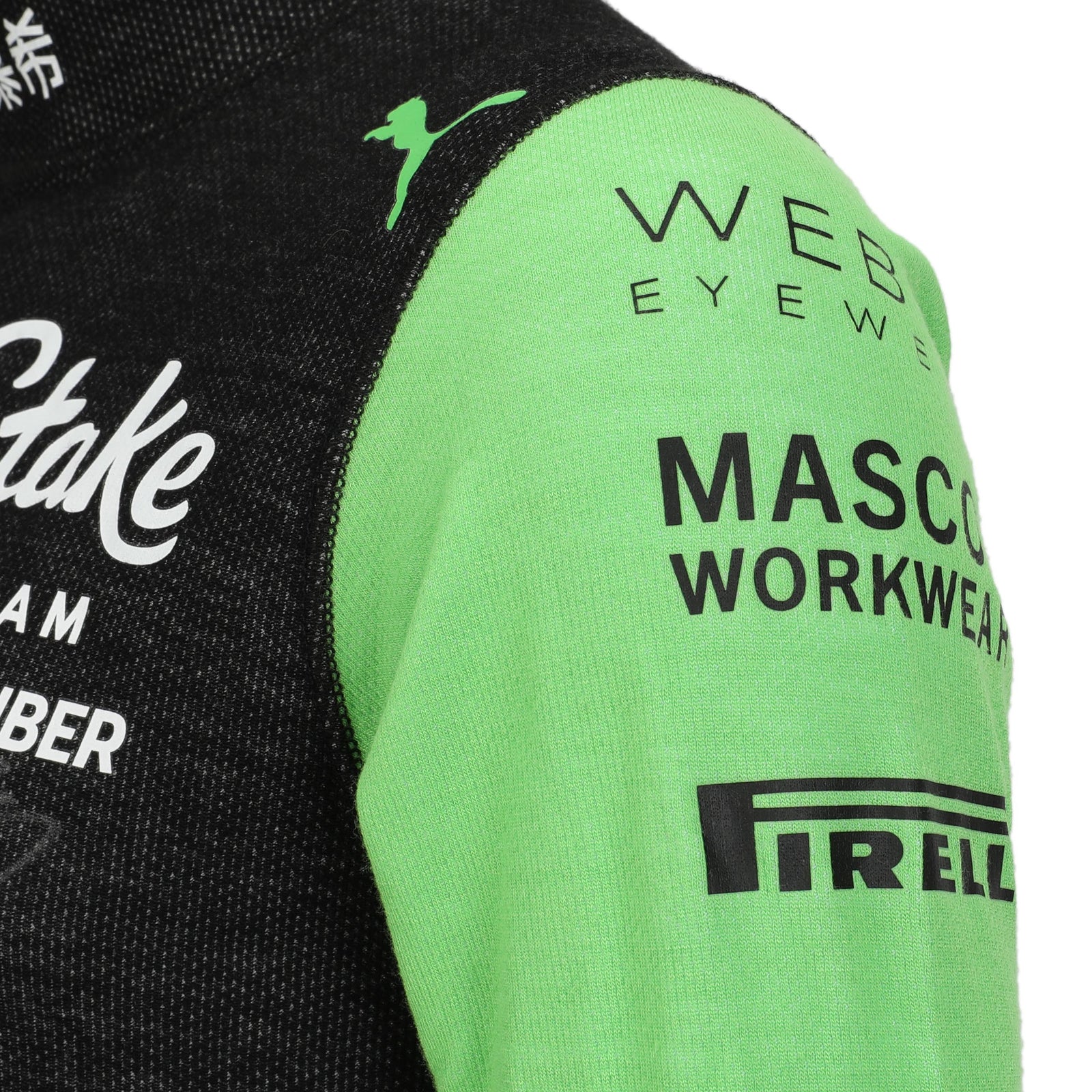 LOT 622 - Guanyu Zhou Signed 2024 Race Grand Prix Used Stake F1 Team Kick Sauber Nomex