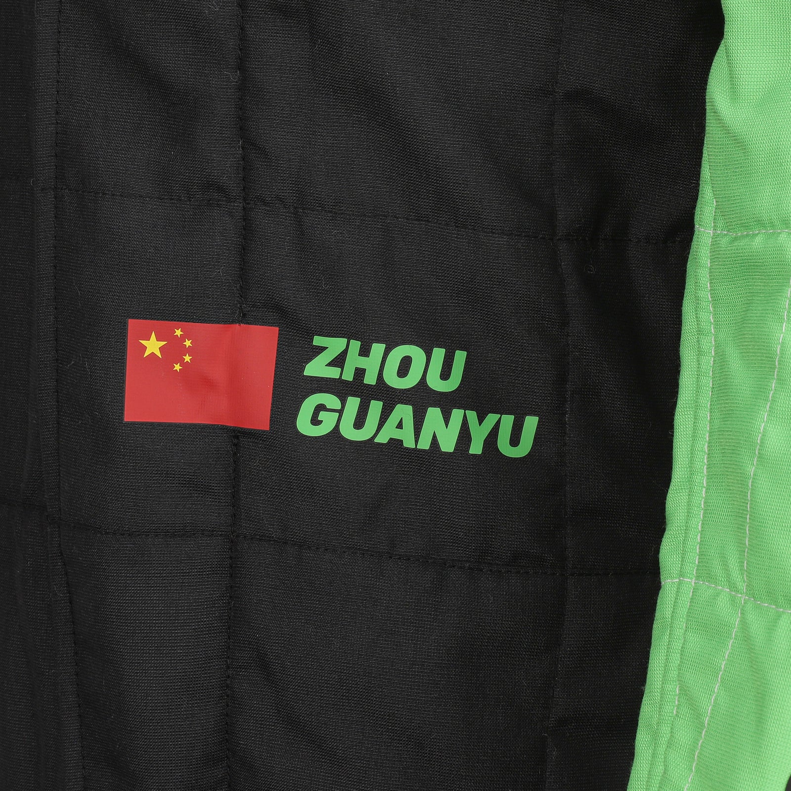 Zhou Guanyu Signed 2024 Stake F1 Team Kick Sauber Grand Prix Used Race Suit - Saudi Arabian GP
