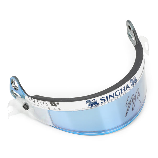 LOT 645 - Guanyu Zhou 2024 Sauber Visor - Signed