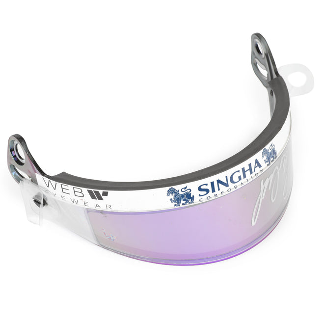 LOT 645 - Guanyu Zhou 2024 Sauber Visor - Signed