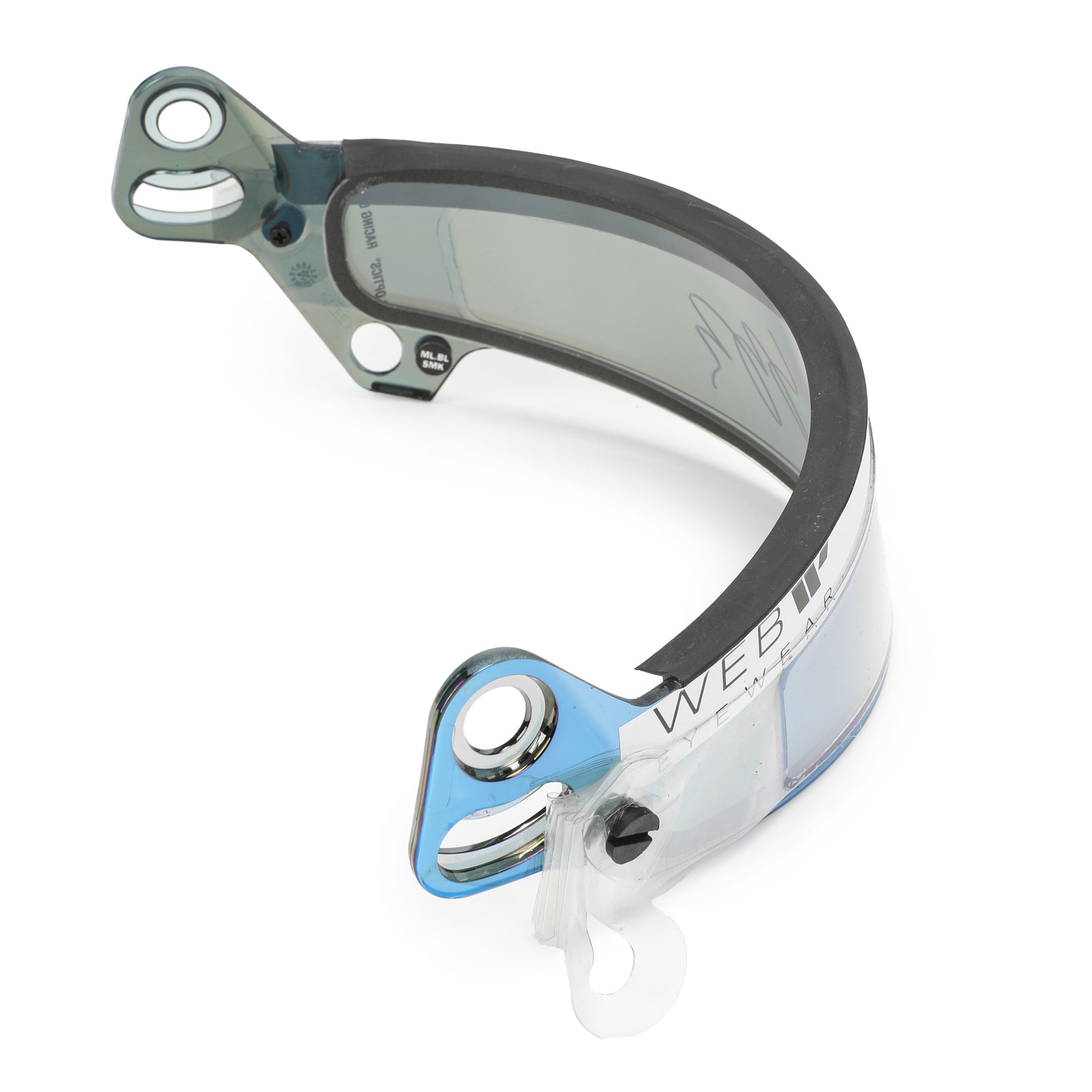 LOT 645 - Guanyu Zhou 2024 Sauber Visor - Signed