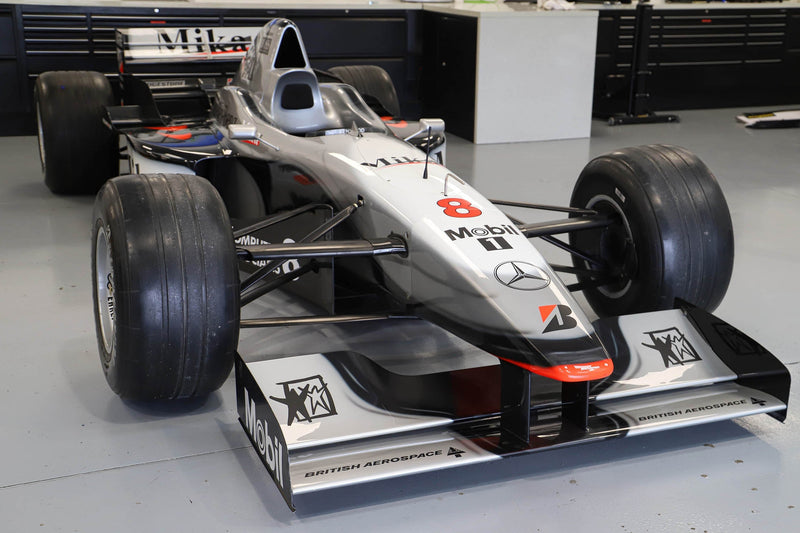 McLaren MP4-12 1997 full-size Formula 1 show car, exhibition display vehicle inspired by the legendary McLaren challenger for premium collectors