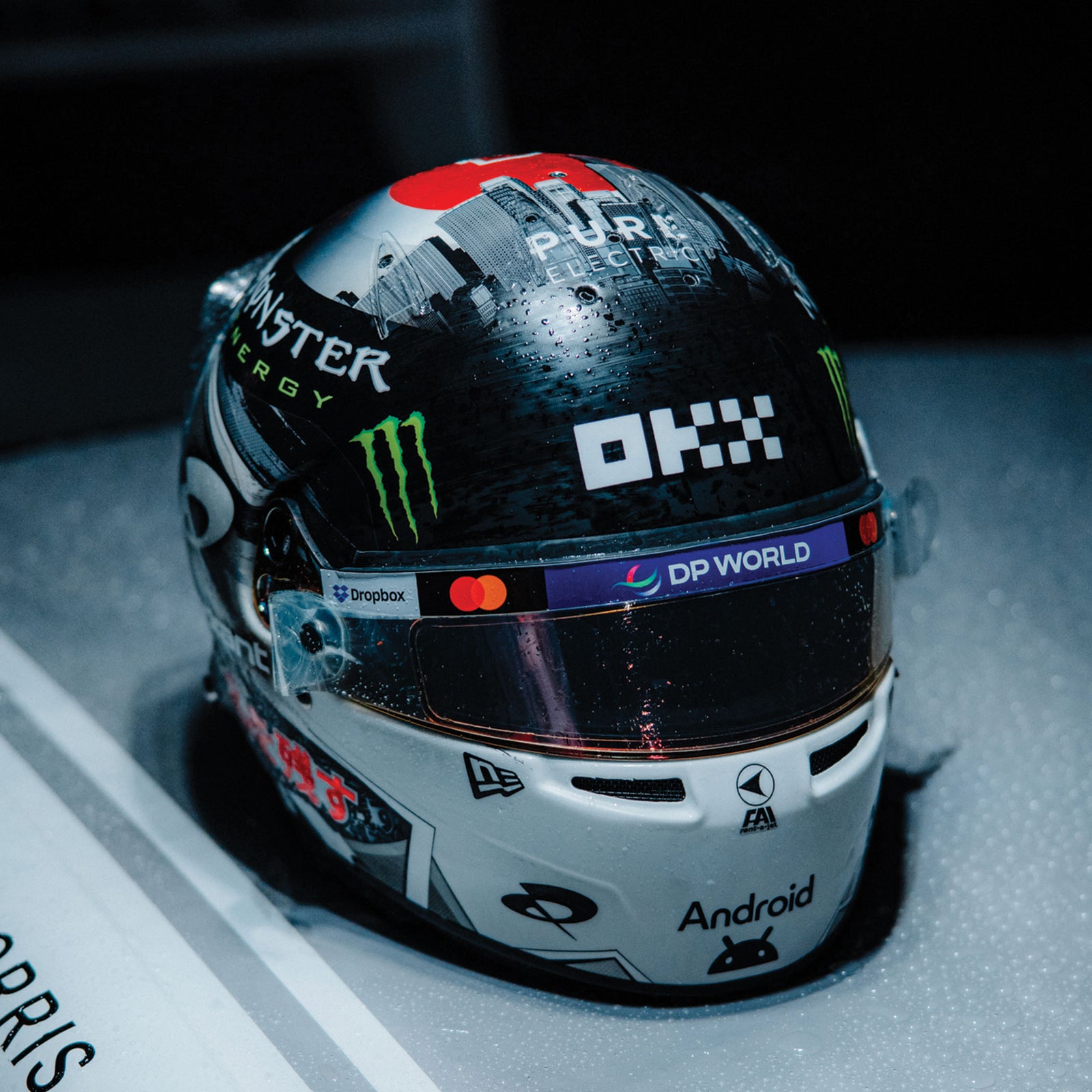 Lando Norris 2025 1:2 Scale Helmet - Japanese GP