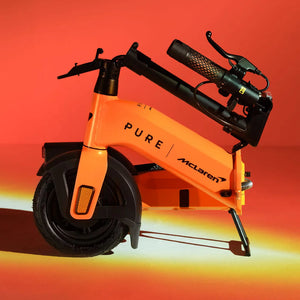 Pure x McLaren Flex e-scooter lightweight electric scooter with premium performance for urban mobility