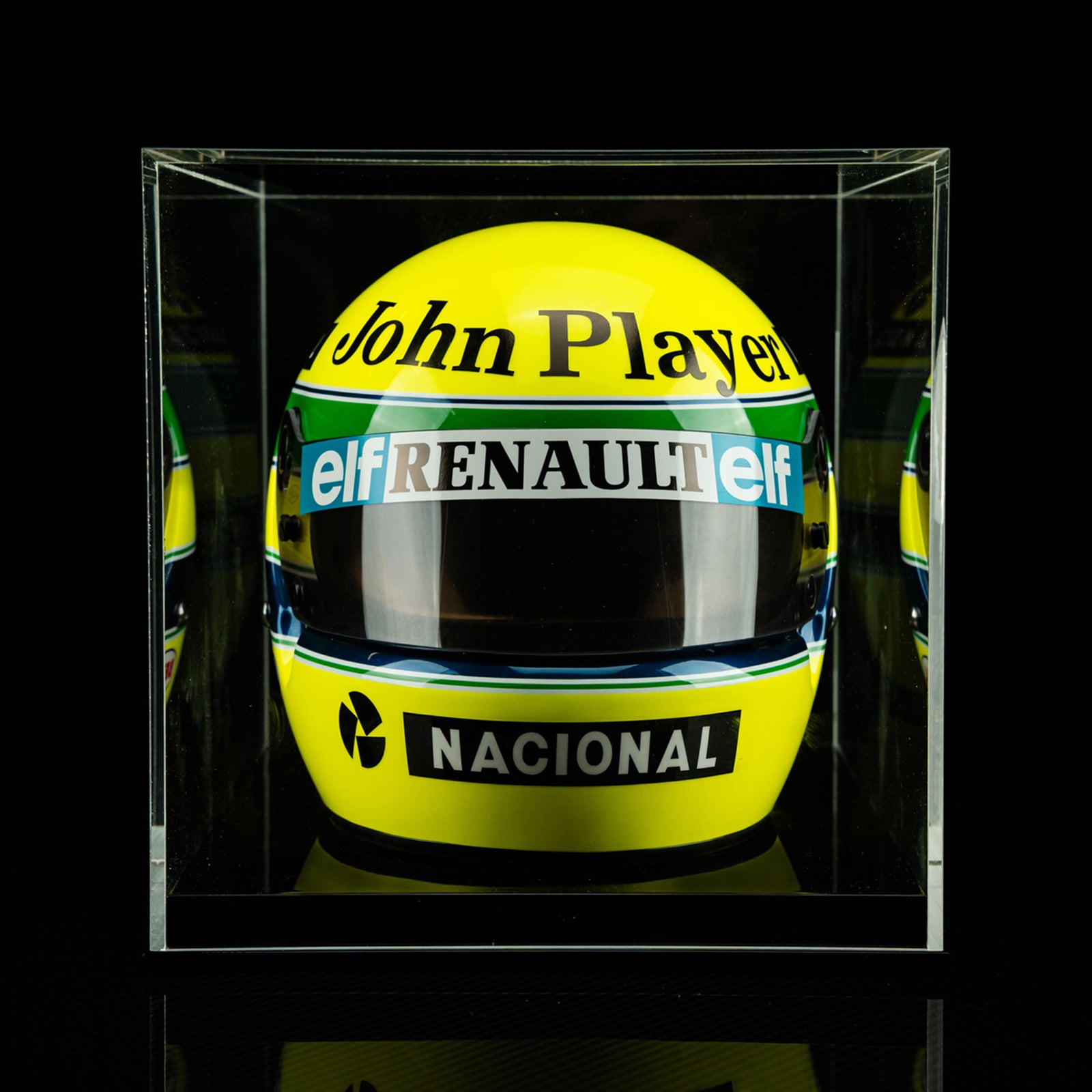 Ayrton Senna 1985 Official Bell Replica Helmet