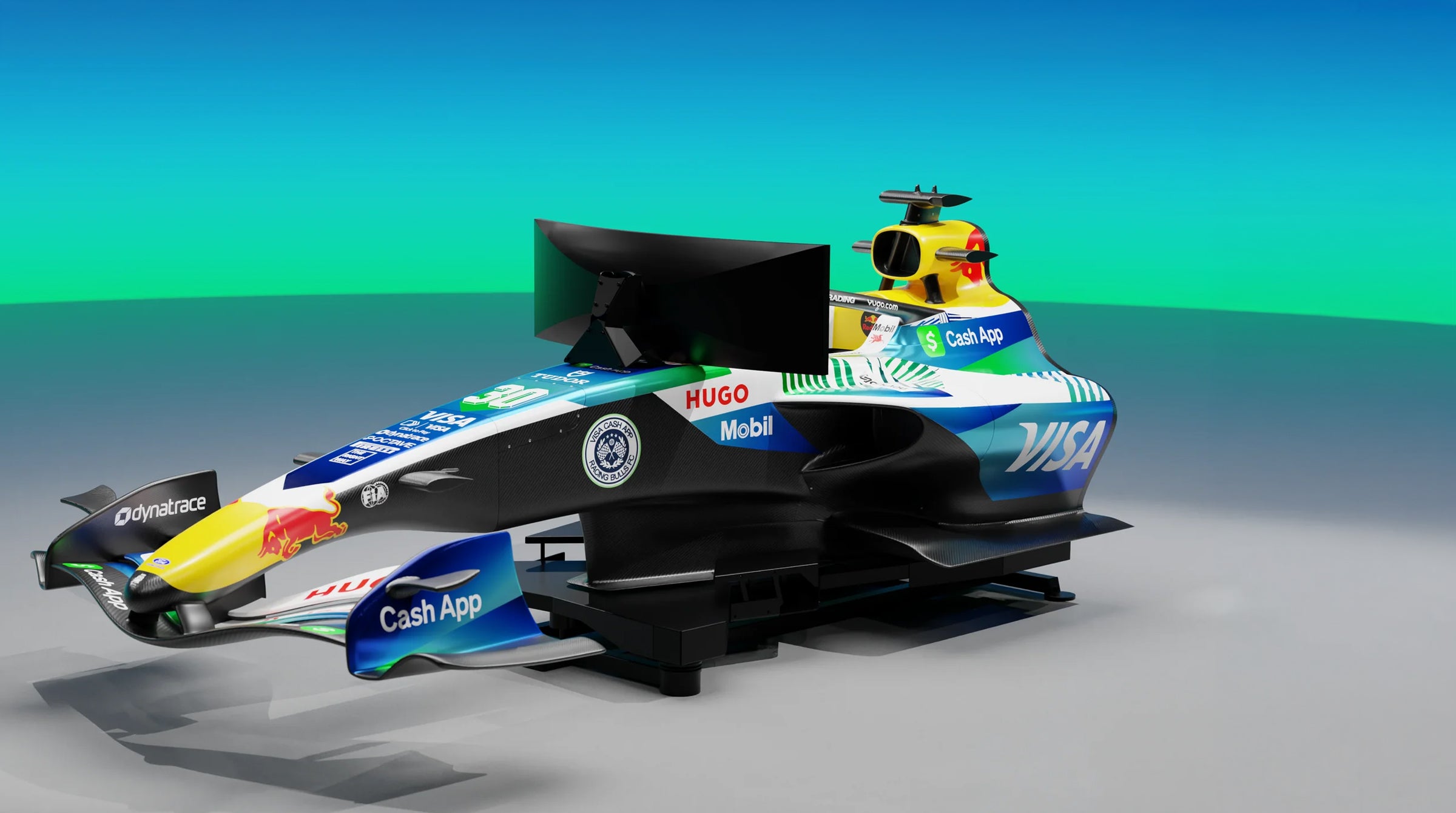 2026 VCARB FC Visa Cash App Racing Bulls Formula One ® Team Motion Simulator