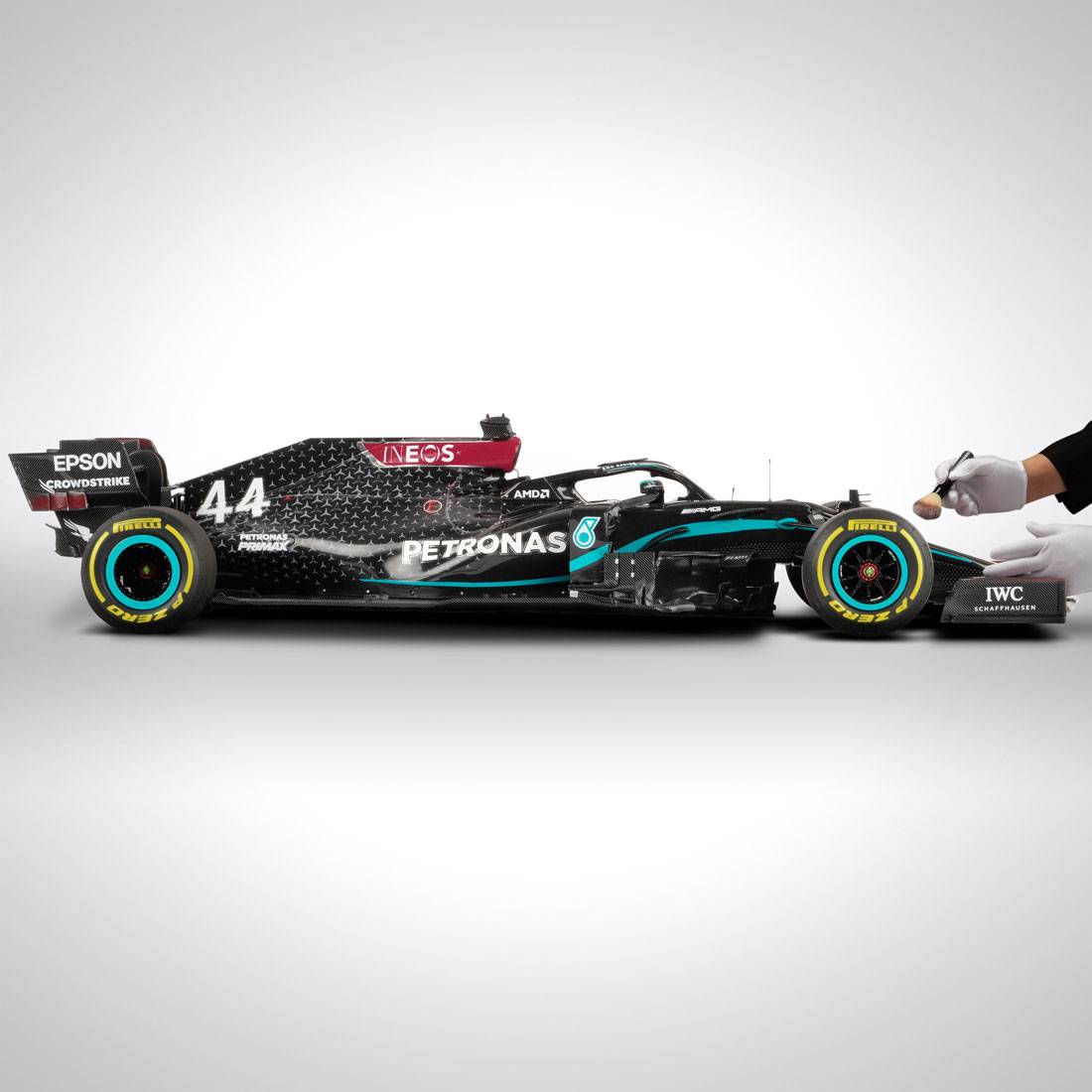 Lewis Hamilton 2020 Mercedes-AMG F1 W11 EQ Performance 1:4 Scale Model