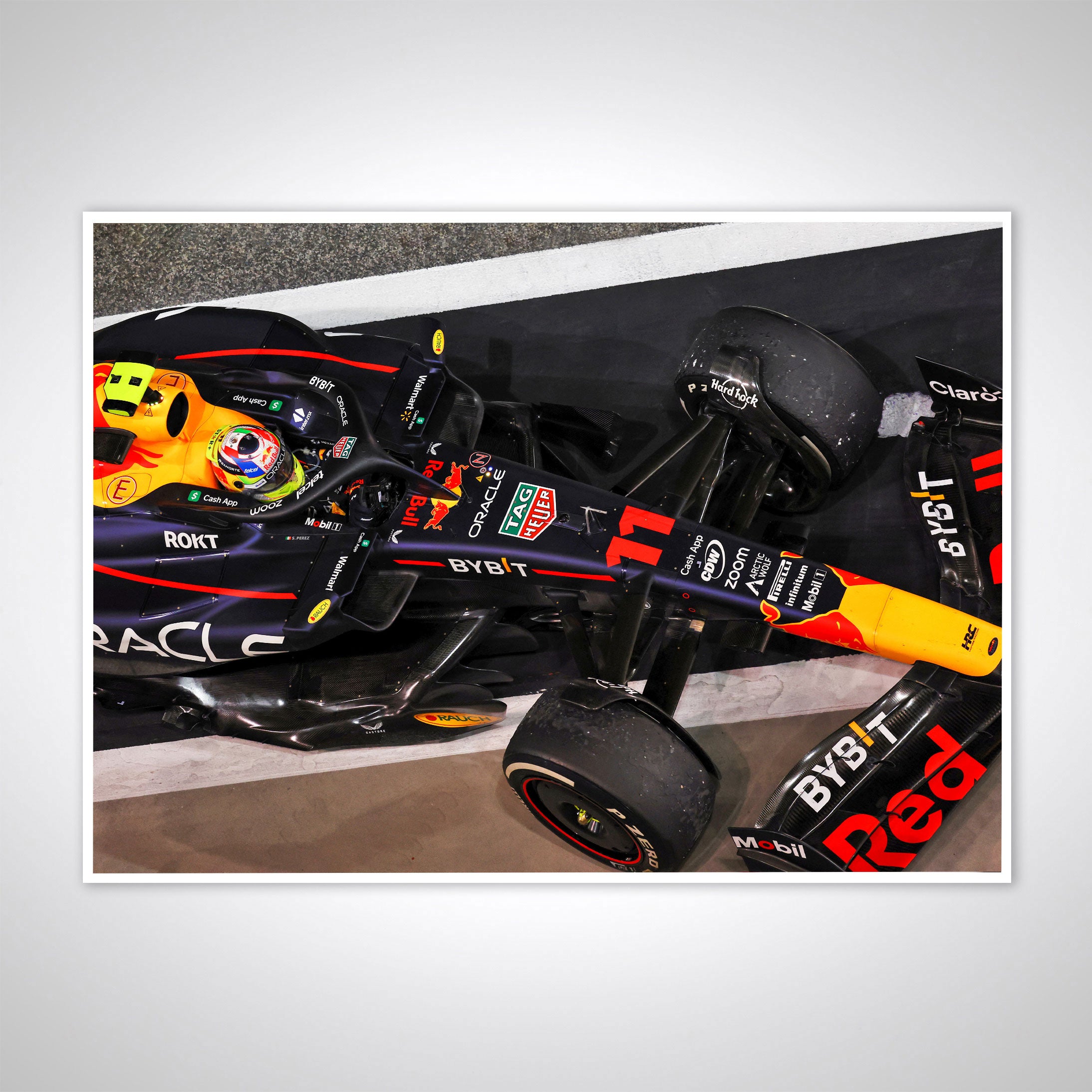 Sergio Pérez 2023 Print – Bahrain GP
