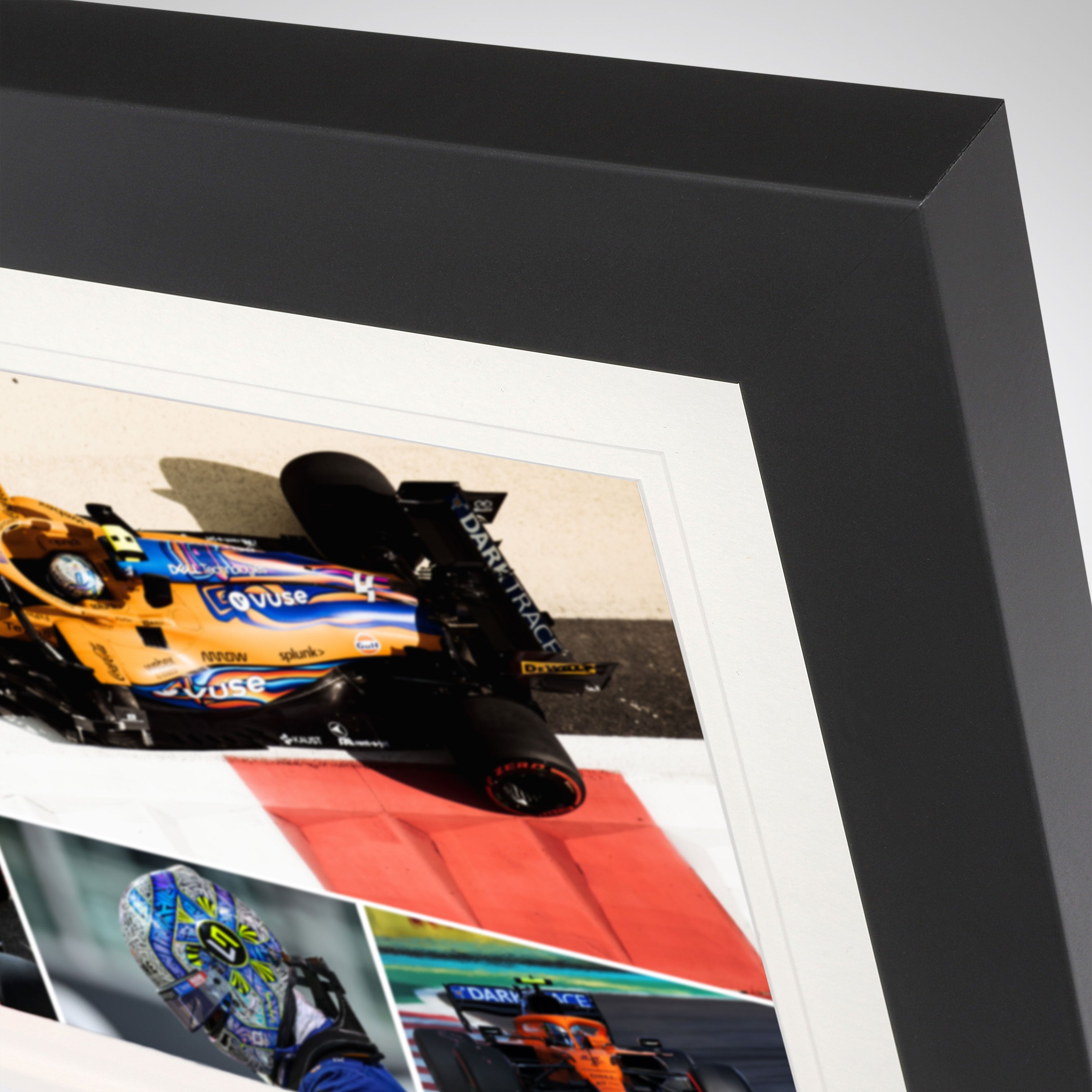 Limited Edition Lando Norris 2021 Bodywork & Photo Collage – Abu Dhabi GP