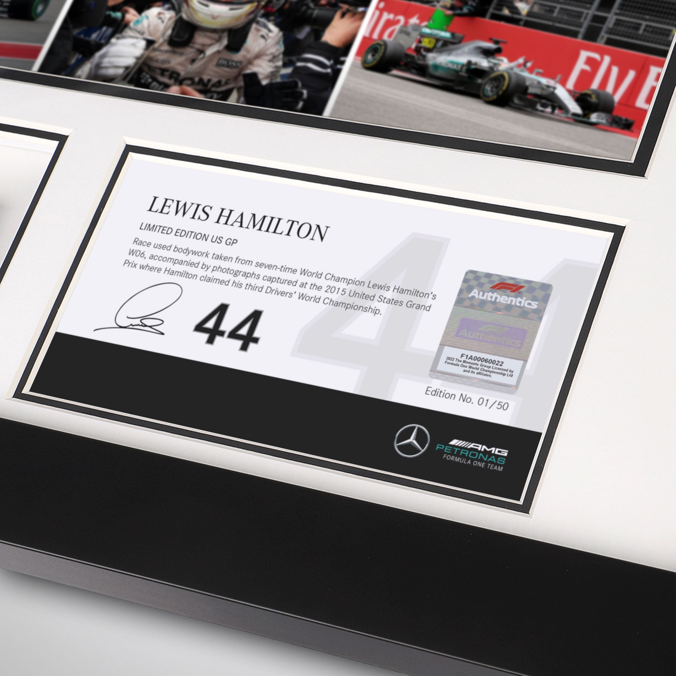 Limited-Edition Lewis Hamilton 2015 Bodywork & Photos – United States GP