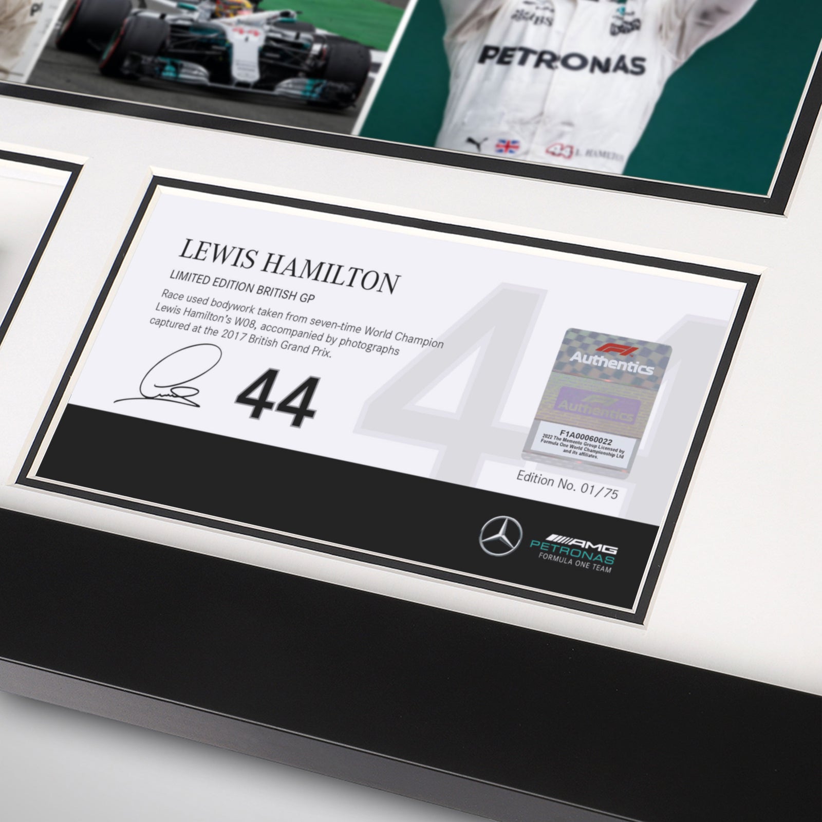 Lewis Hamilton Limited-Edition 2017 Bodywork & Photos – British GP