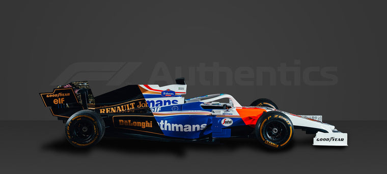 Ayrton Senna art-inspired Formula 1 show car, exclusive full-size display vehicle showcasing iconic tribute artwork for premium collector collections