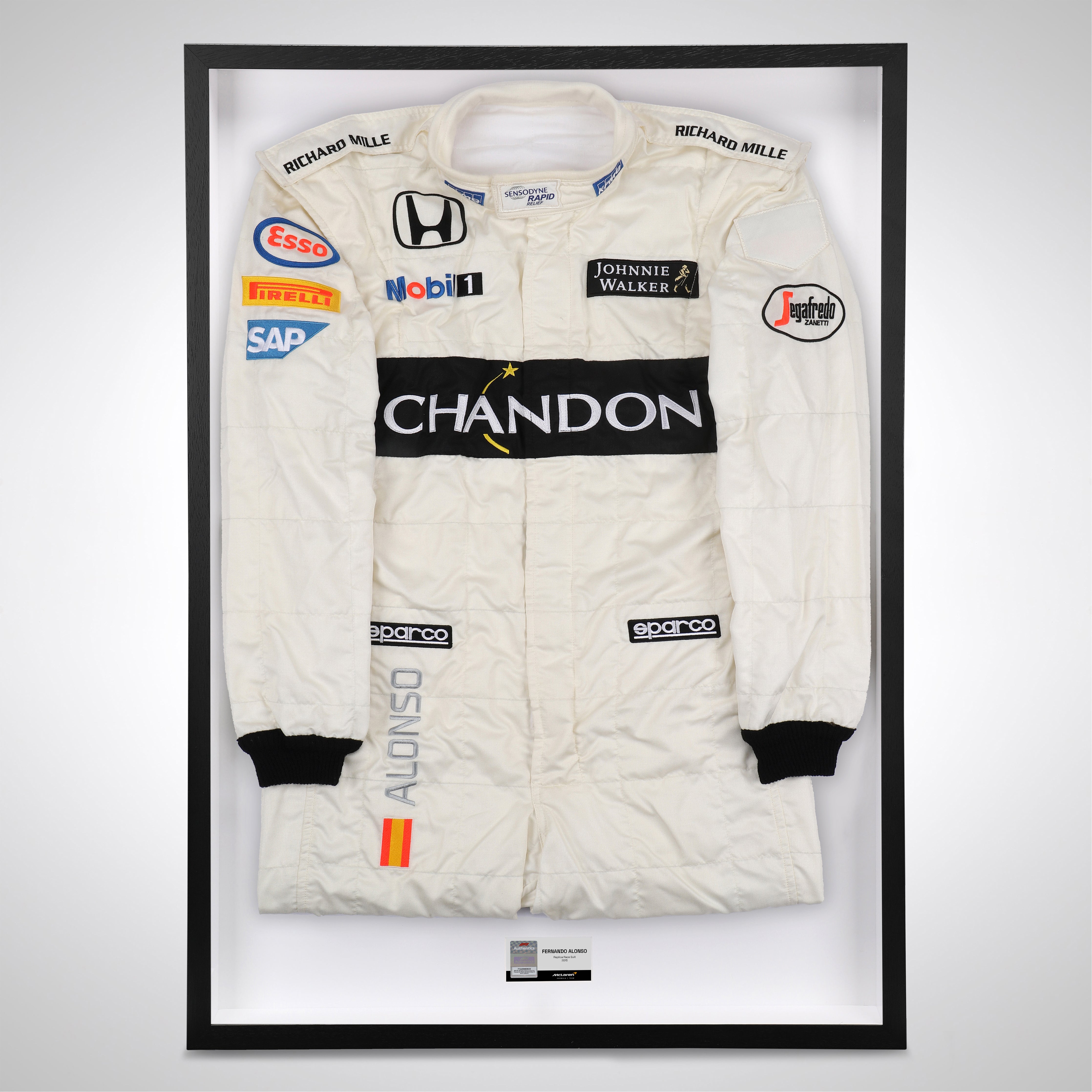 Fernando Alonso 2015 Replica McLaren F1 Team Race Suit