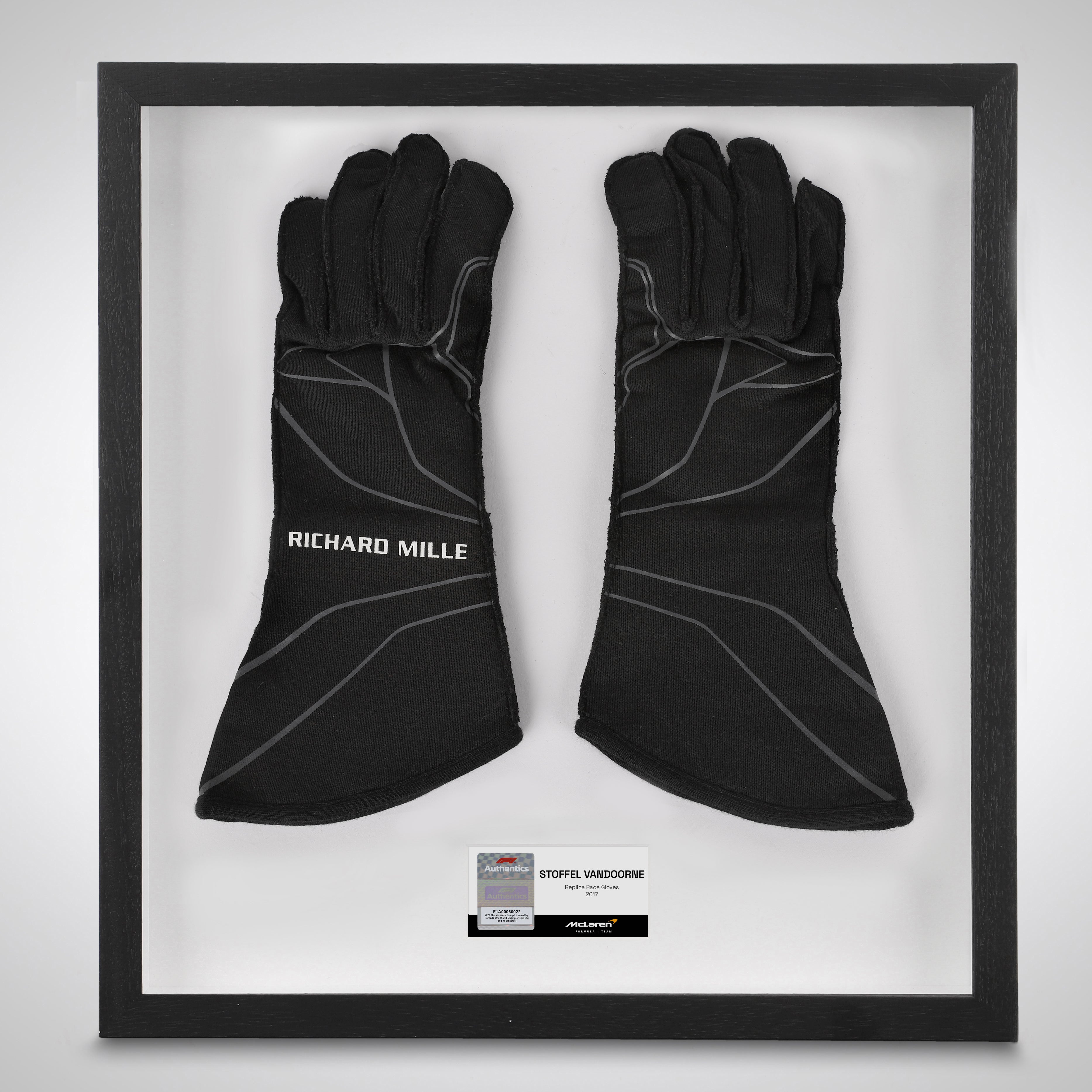 Stoffel Vandoorne 2017 Replica McLaren F1 Team Race Gloves