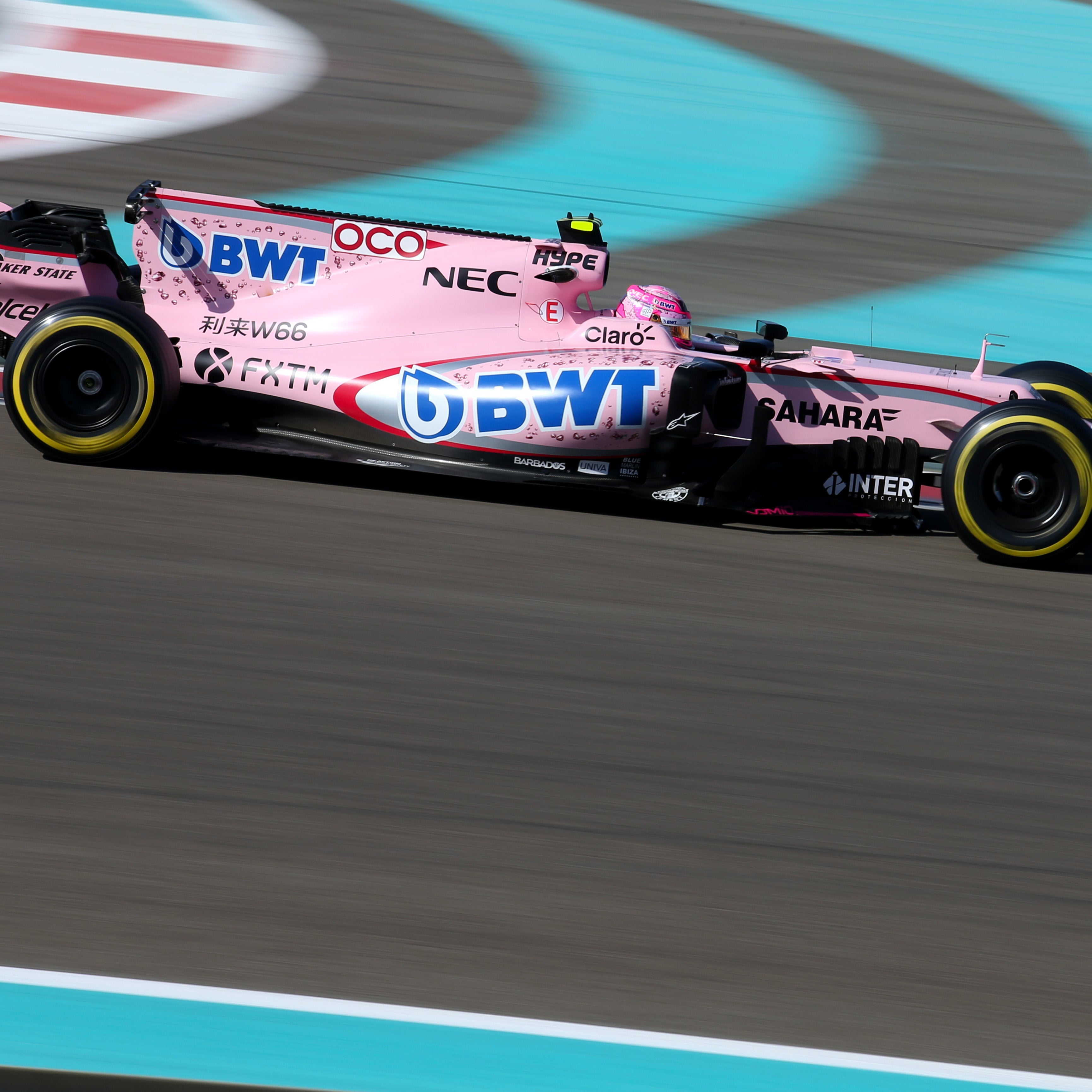 Sahara Force India F1 Team 2017 Left-Hand Sidepod