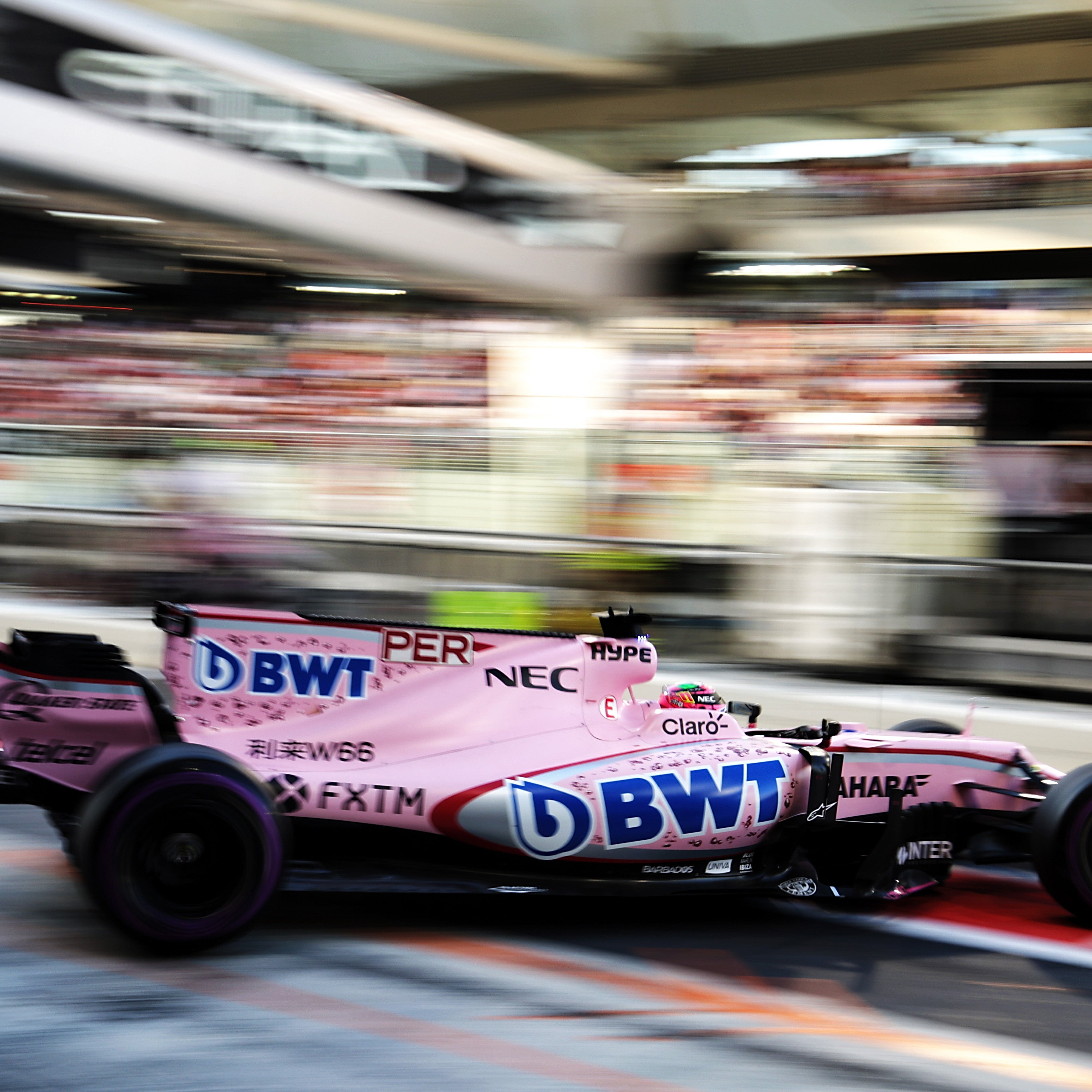 Sahara Force India F1 Team 2017 Left-Hand Sidepod