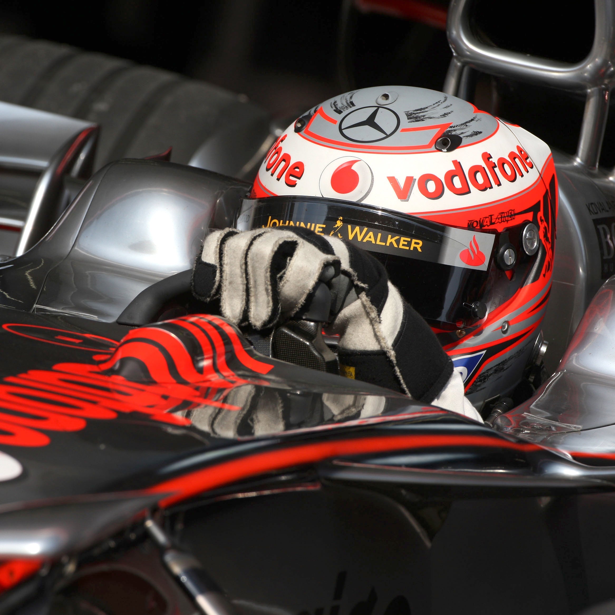 Heikki Kovalainen 2008 Replica Helmet