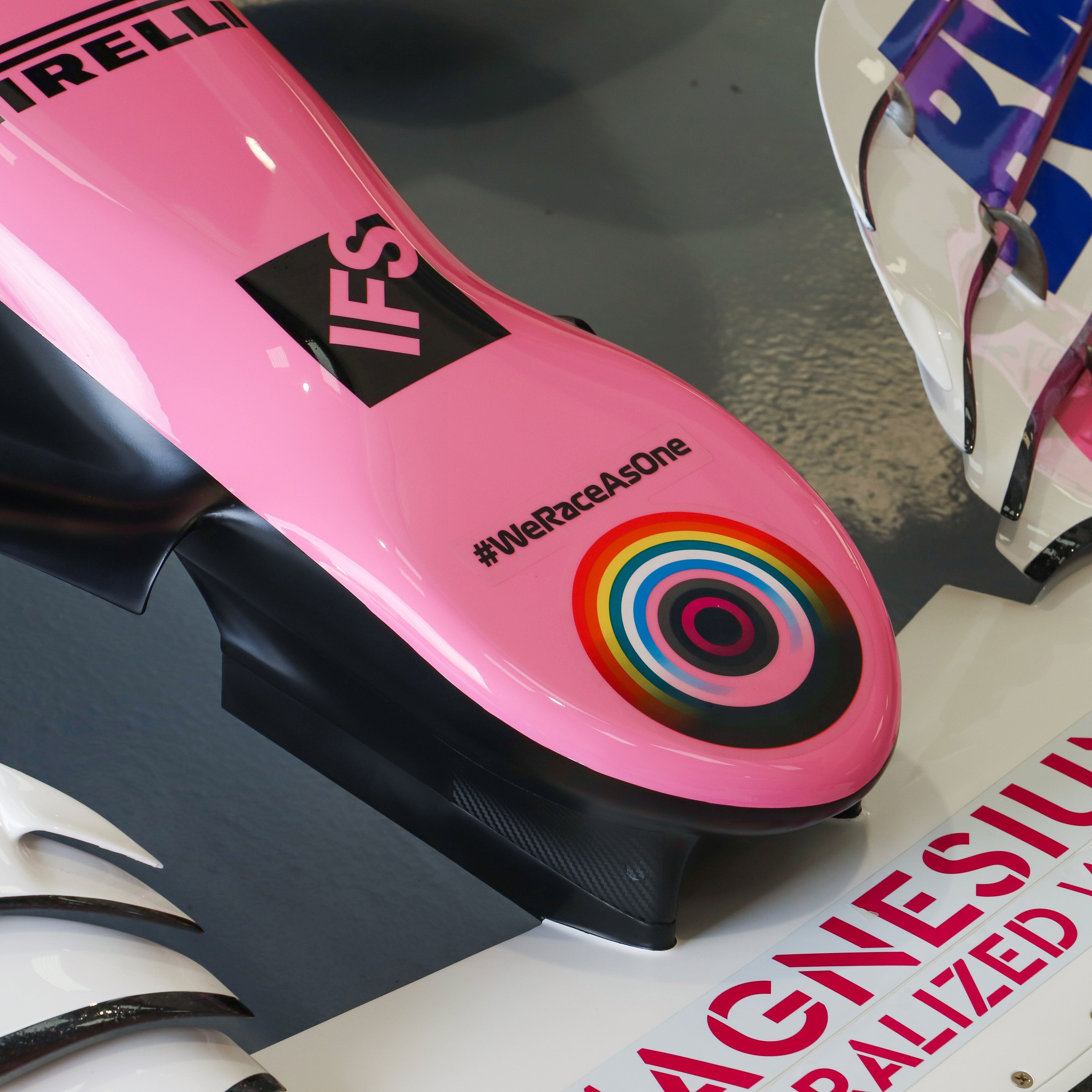 2020 Sergio Pérez BWT Racing Point F1 Team Race-winning RP20 Official Show Car