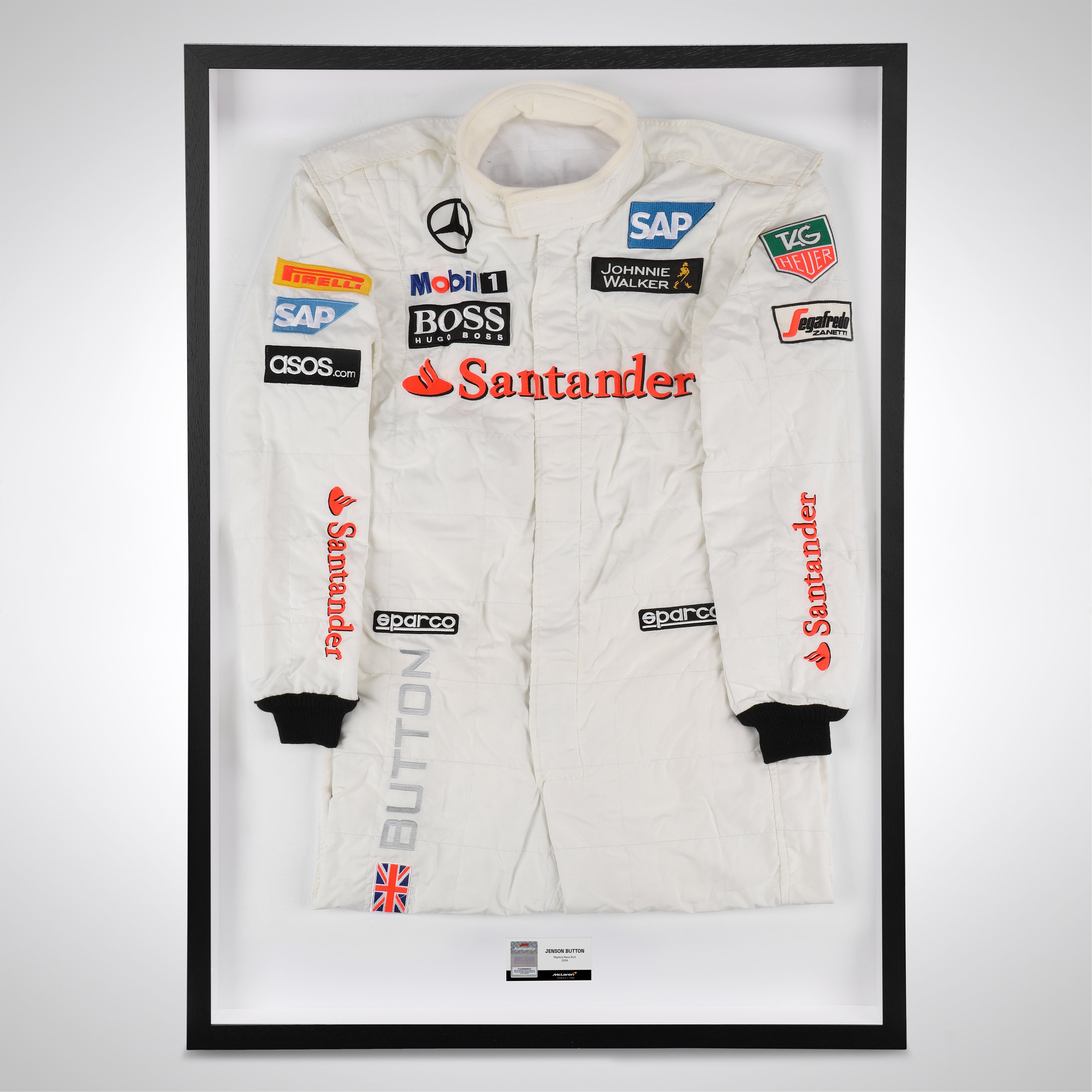 Jenson Button 2014 Replica McLaren F1 Team Race Suit
