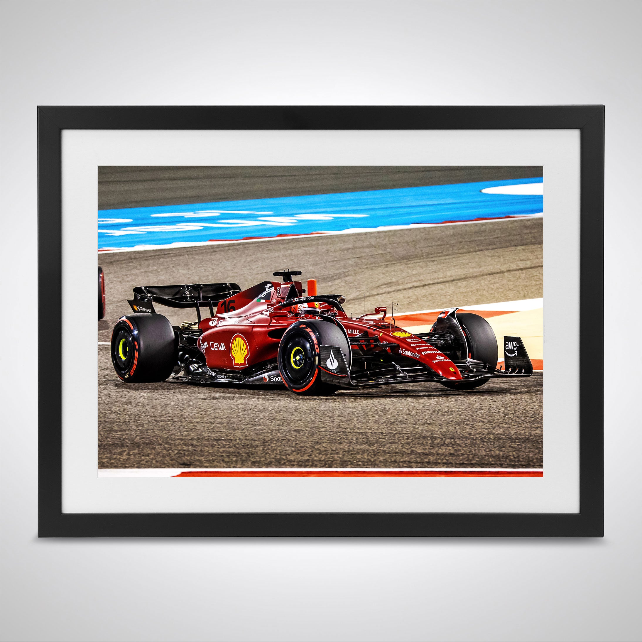 Charles Leclerc 2022 Bahrain Grand Prix Print – James Moy