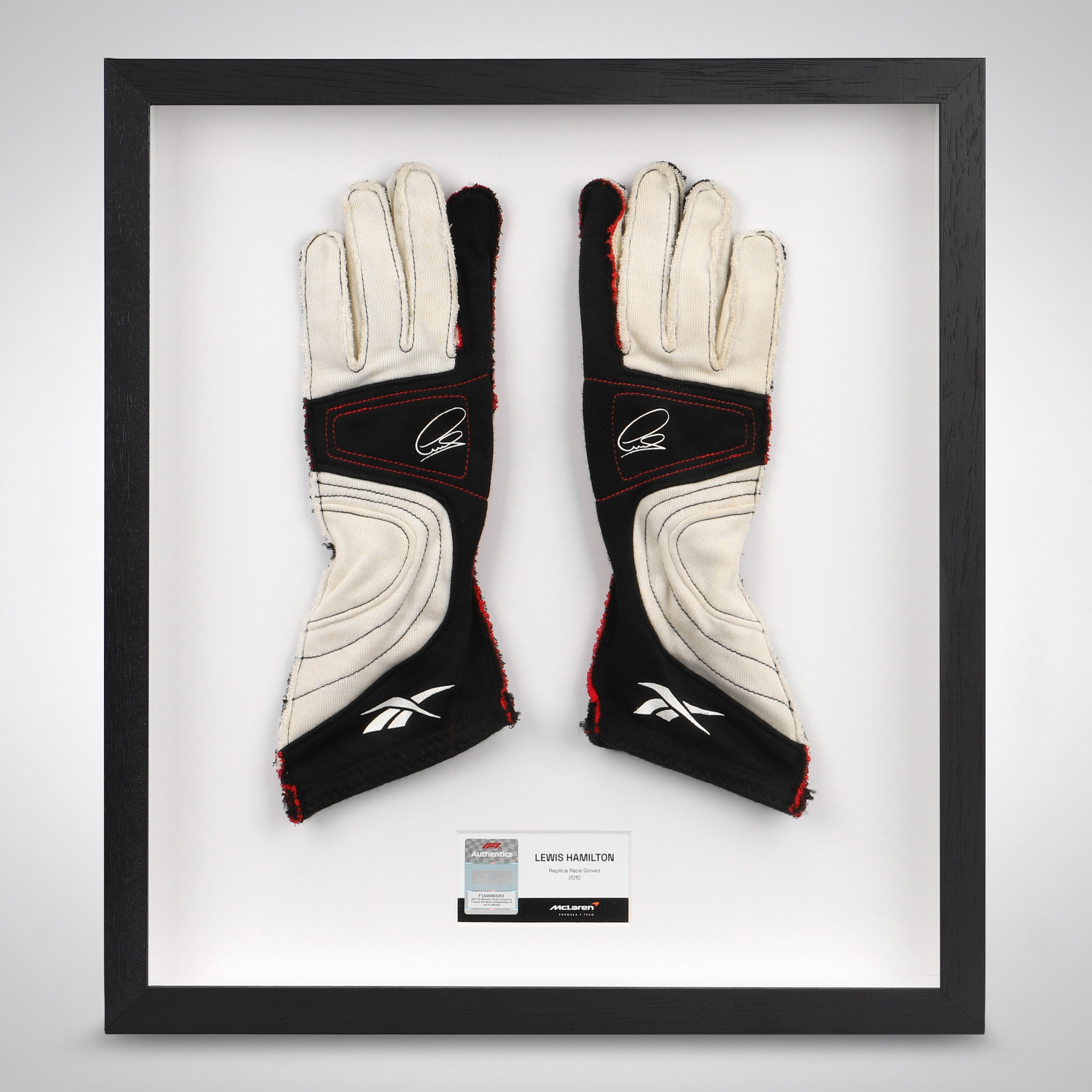 Lewis Hamilton 2010 Replica McLaren F1 Team Race Gloves