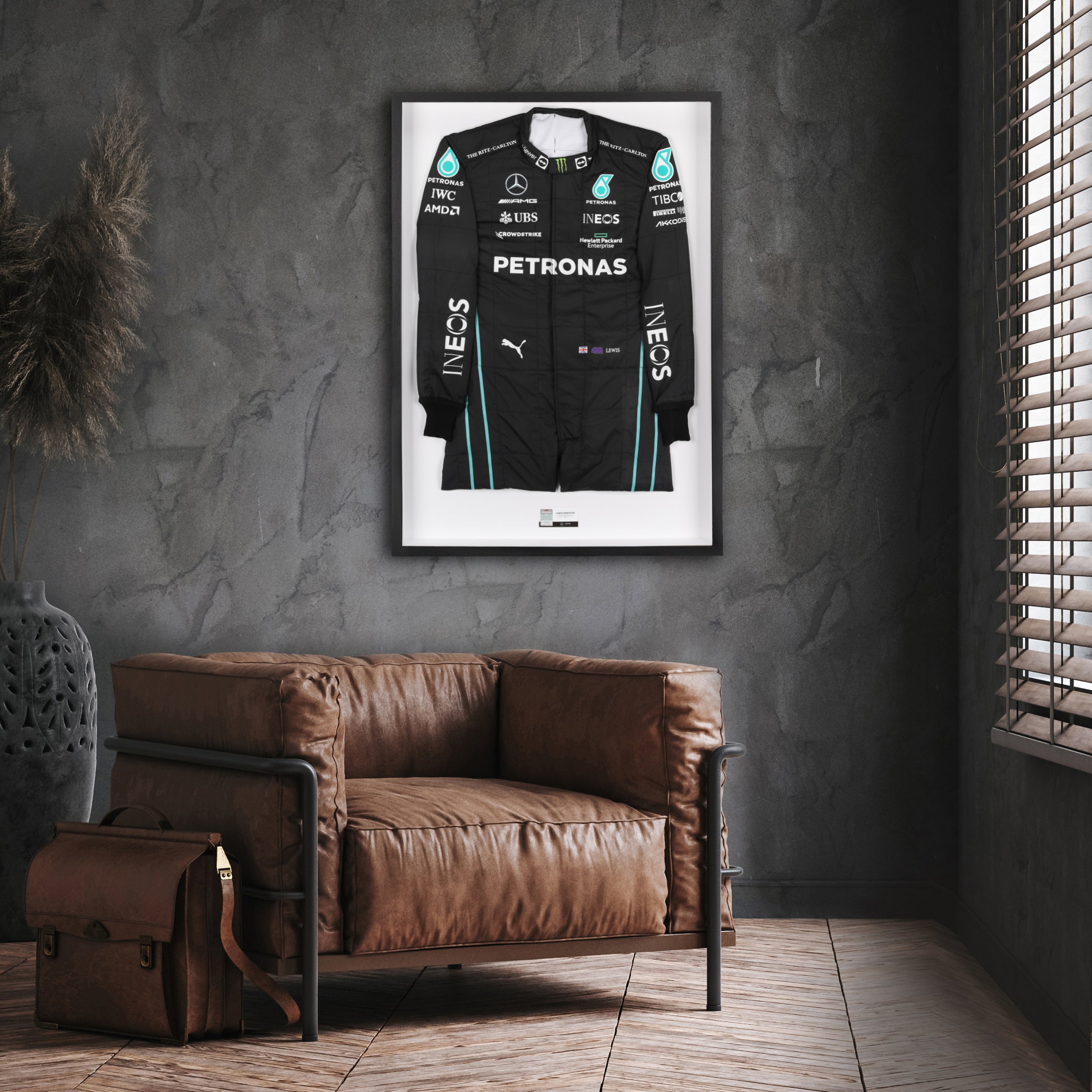 Officially Licensed 2022 Mercedes-AMG Petronas F1 Team Race Suit - Lewis Hamilton Edition