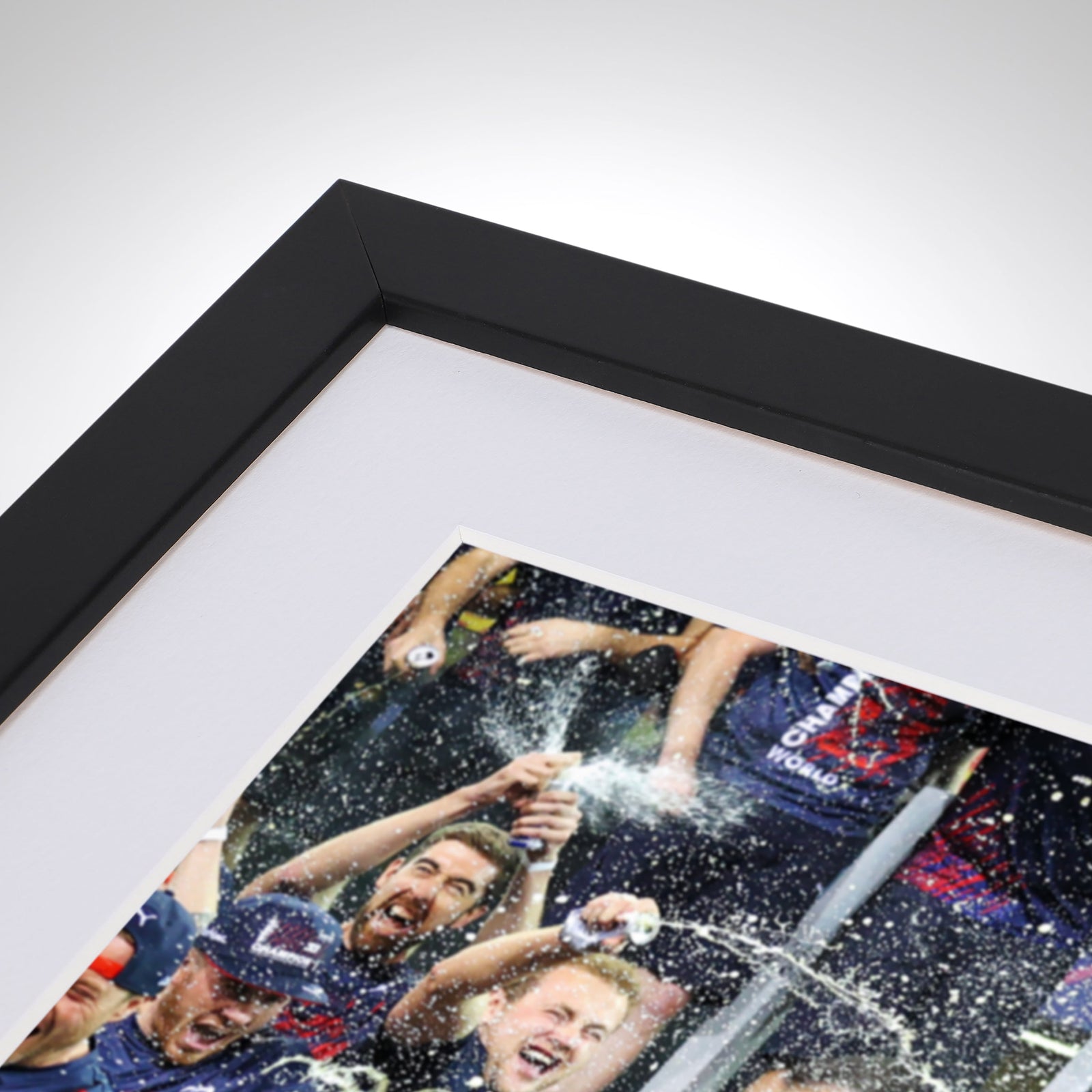 Max Verstappen 2021 'World Champion Red Bull Team Celebrations' Print - Abu Dhabi GP