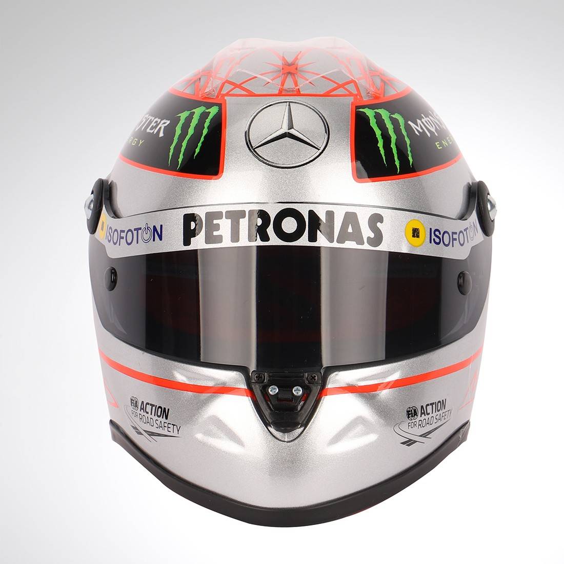Michael Schumacher 300th Grand Prix 1:2 Scale Helmet