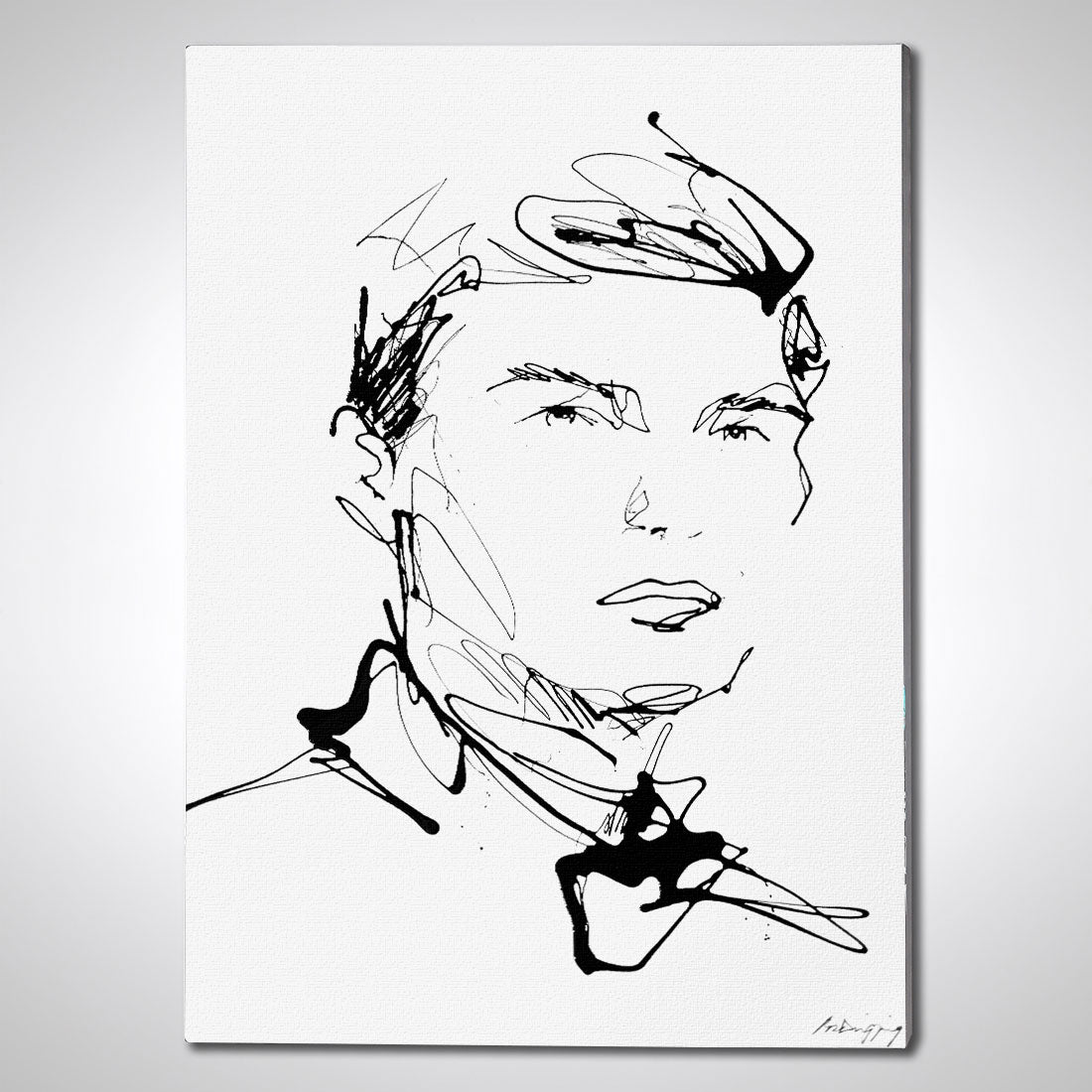 Max Verstappen 2022 Abu Dhabi GP Canvas Print Artwork – Mr Dripping
