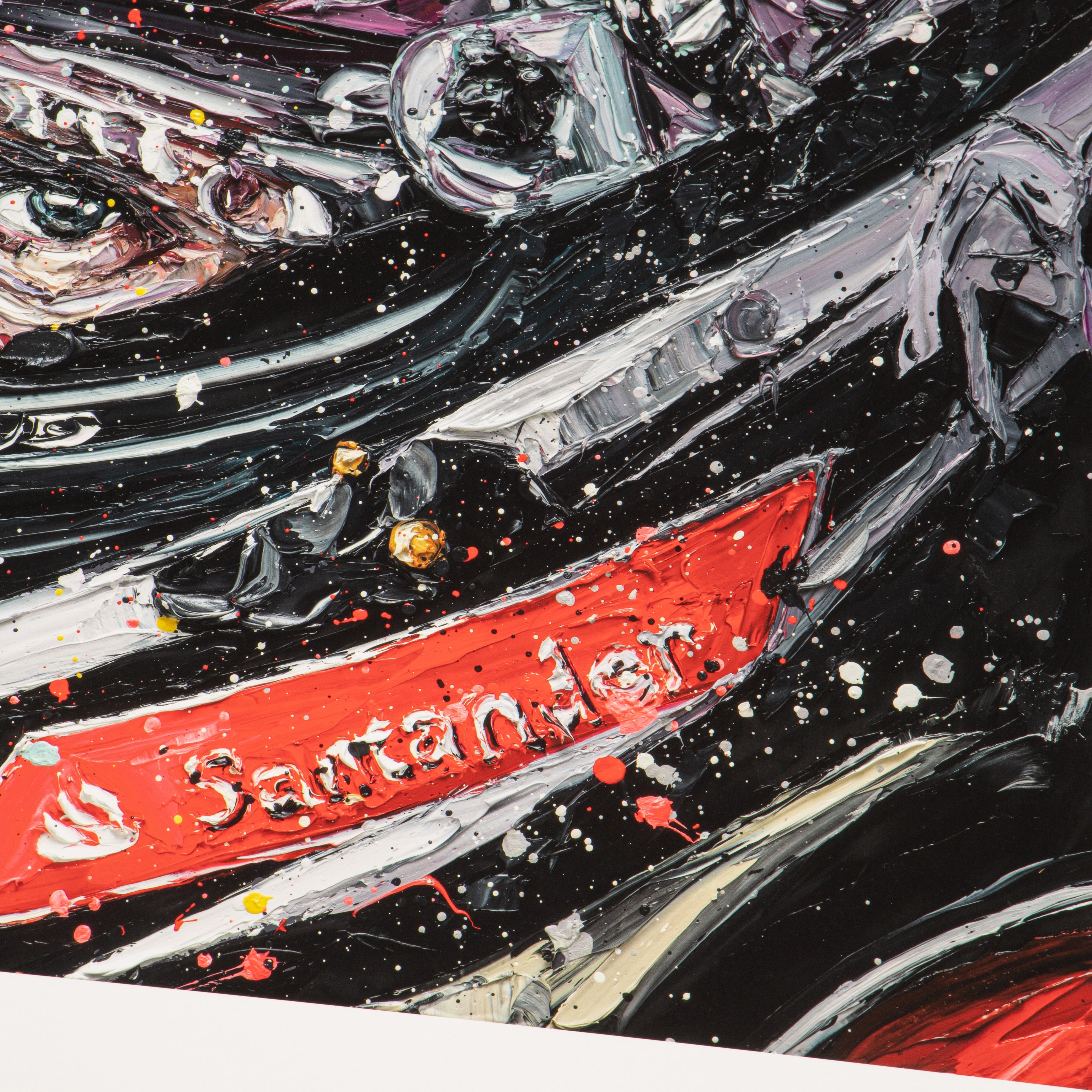 Sebastian Vettel 2018 'Helmet' Print - Paul Oz