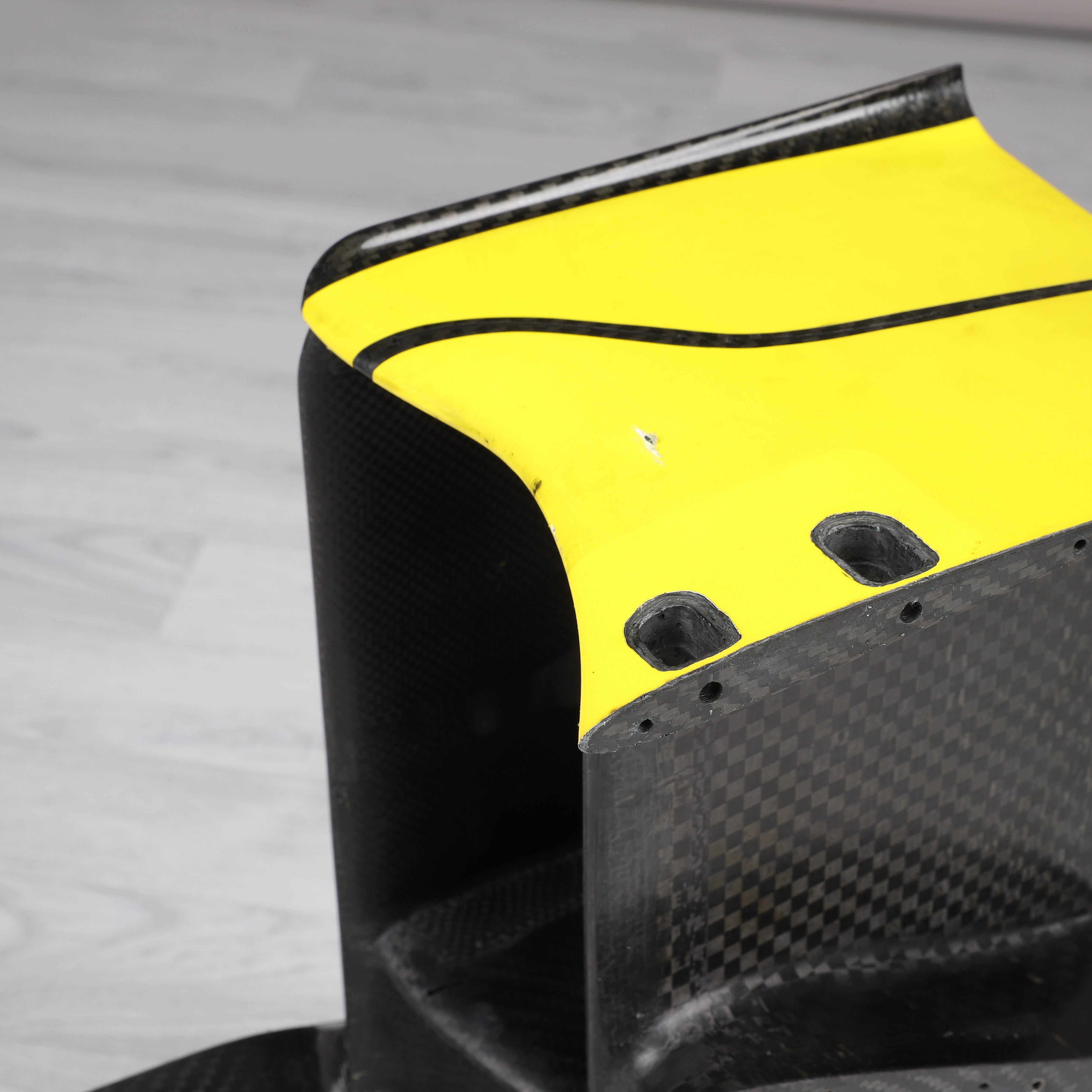 Renault F1 Team 2020 Right-Hand Sidepod Leading Edge with Dupont Branding