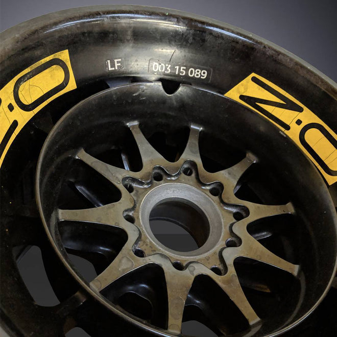 Auction LOT 032 - Renault F1® Team 2016 Front Wheel Rim Table