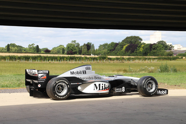 McLaren MP4-12 1997 Formula 1 show car, full-size premium display vehicle inspired by the iconic McLaren challenger for dedicated collectors
