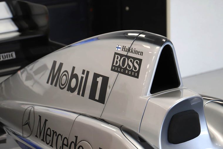 1997 McLaren MP4-12 Formula 1-inspired full-size show car, premium collector display vehicle for exhibitions, showrooms and motorsport enthusiasts