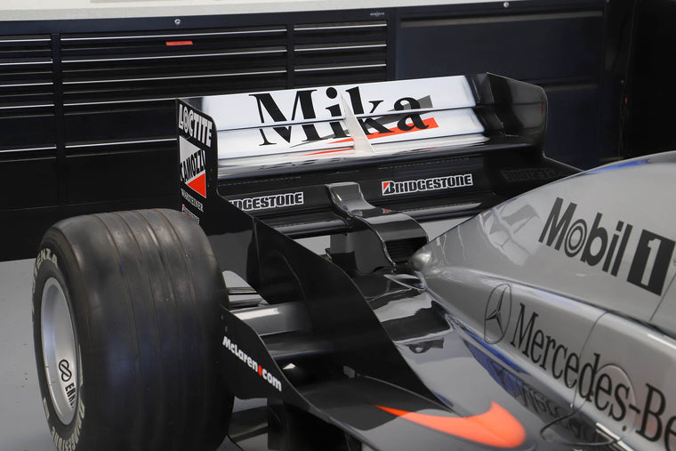 McLaren MP4-12 1997 full-size Formula 1 show car, premium exhibition display vehicle and collector centrepiece inspired by the iconic 1997 season