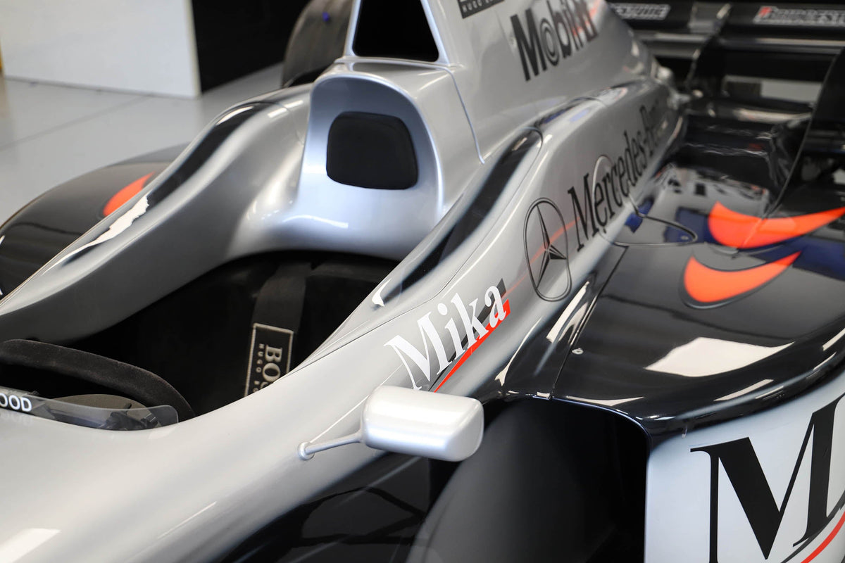 Formula 1-inspired 1997 McLaren MP4-12 show car, full-size exhibition vehicle for collector display, events and showroom presentation