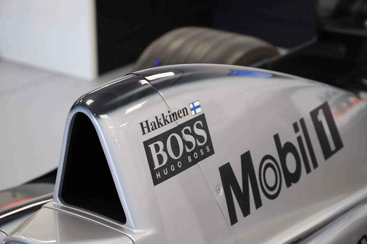 1997 McLaren MP4-12 full-size Formula 1 show car, premium collector display piece inspired by the iconic McLaren Formula 1 challenger